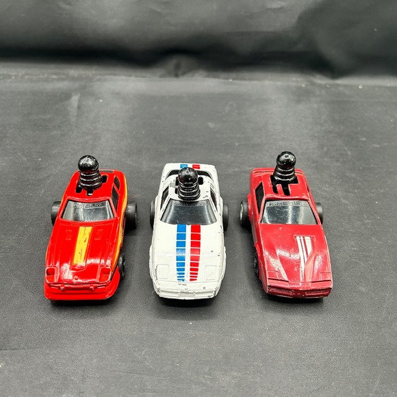 Vintage Schaper Stomper Five Winders Toy Cars Lot Datsun Corvette and Firebird - Picture 1 of 7